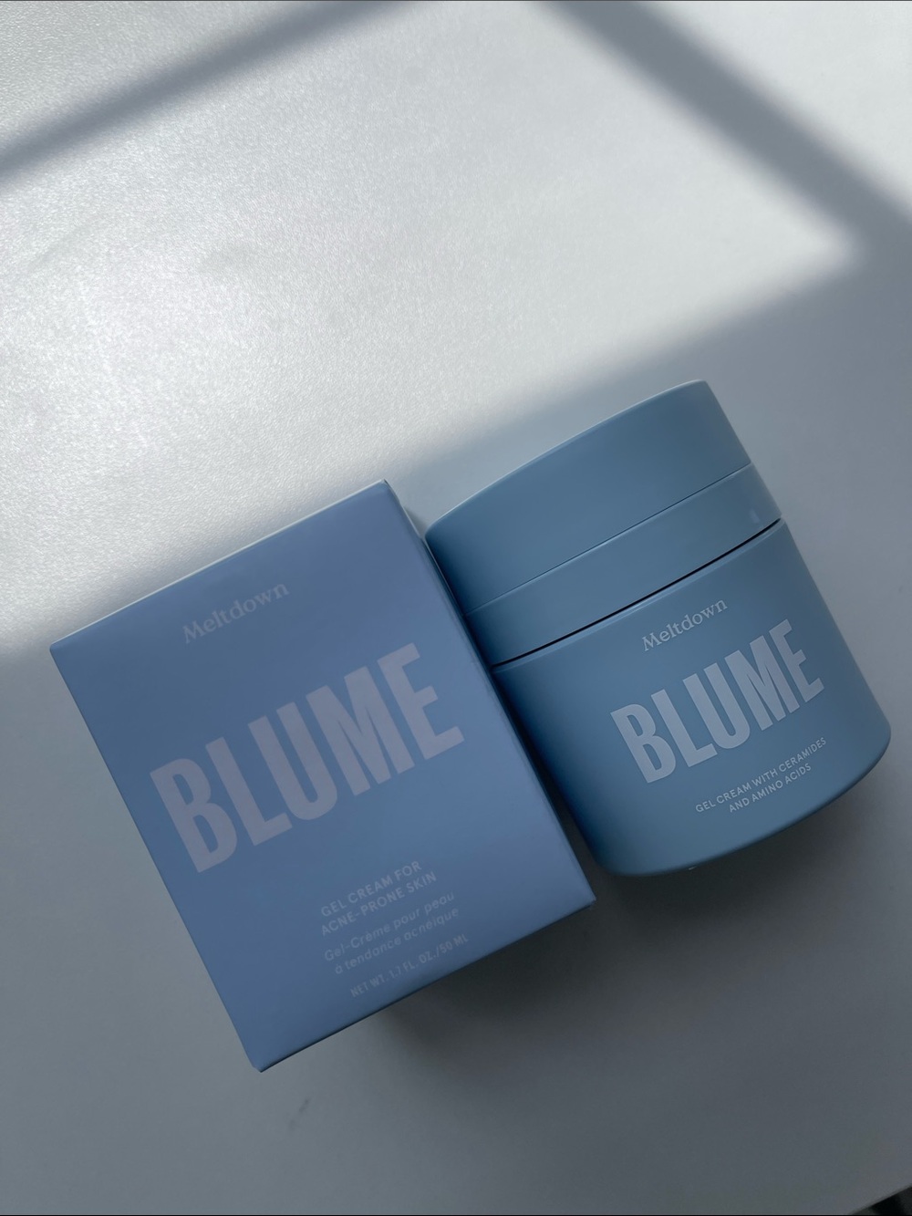 Meltdown Gel Cream for Women Skincare — Blue